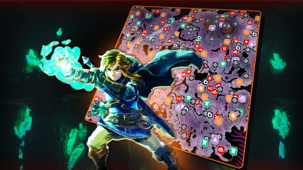 Mapa Interactivo de Lágrimas del Reino (Profundidades)