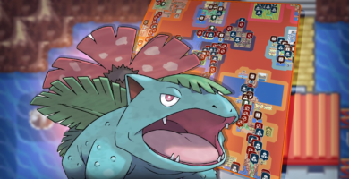 Pokémon Rojo Fuego y Verde Hoja - Mapa Interactivo (Islas Sevii)