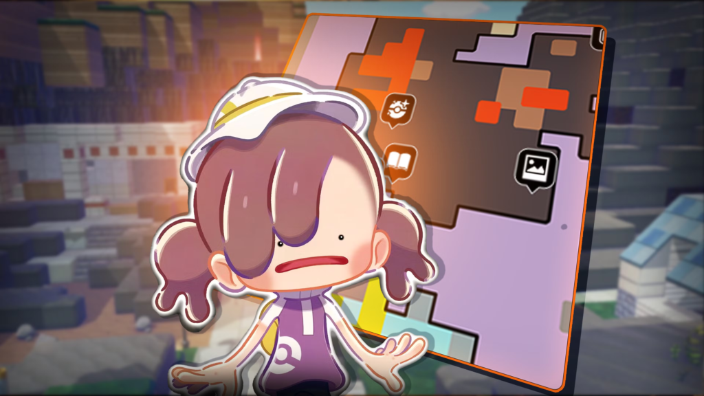 Pokémon Pokopia - Mapa interactivo de Rocky Ridges