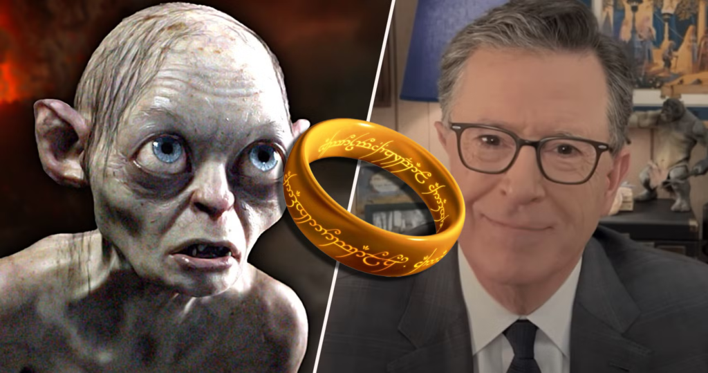 Stephen Colbert coescribe la nueva película de El señor de los anillos