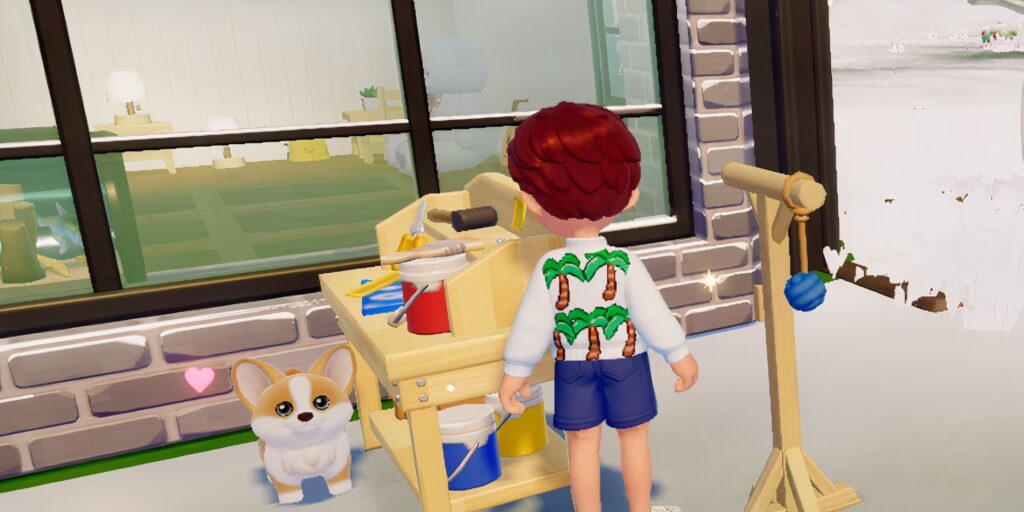 Cómo aplicar imágenes prediseñadas a muebles en Heartopia (Búsqueda de muebles pintados)