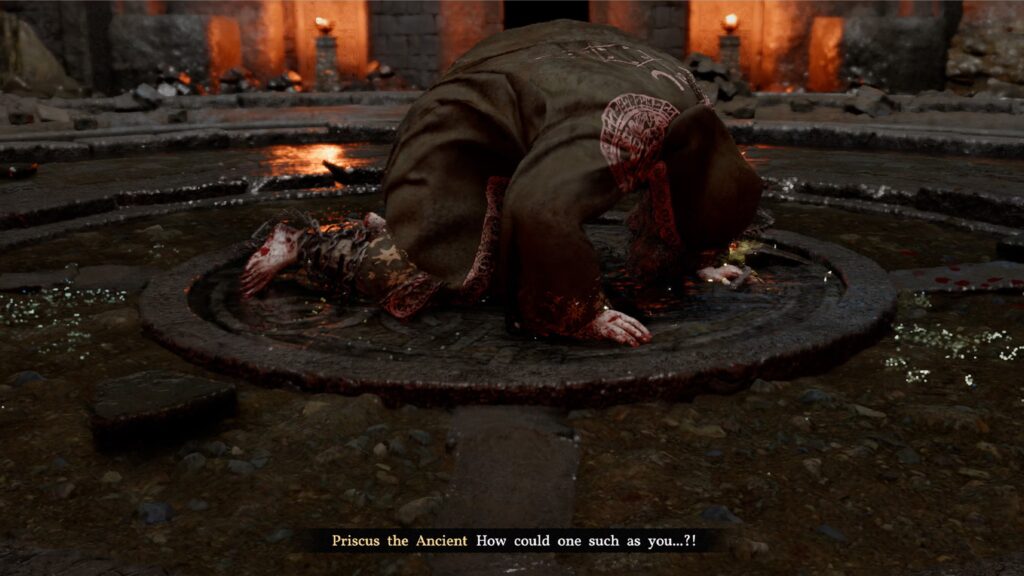 Priscus La antigua búsqueda en el desierto carmesí (Aguja de la verdad resonante)