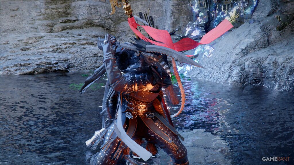 Cómo ingresar a las cuevas junto al agua en el desierto carmesí