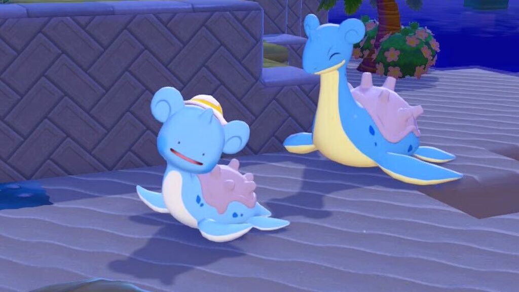 Cómo encontrar Lapras y aprender a surfear en Pokopia