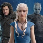 Exhibición de todos los aspectos de Juego de Tronos x Fortnite