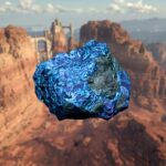 Cómo conseguir azurita en el desierto carmesí