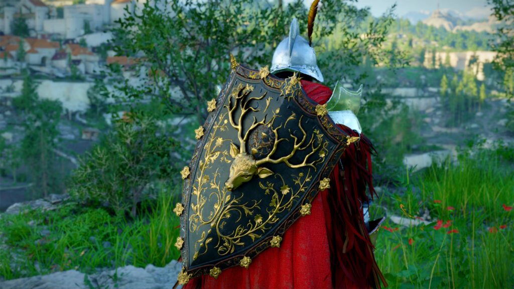 Cómo conseguir el escudo de la Guardia Real de Demeniss en el desierto carmesí