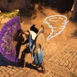 Ubicación del abanico de la Bruja del Este en el Desierto Carmesí