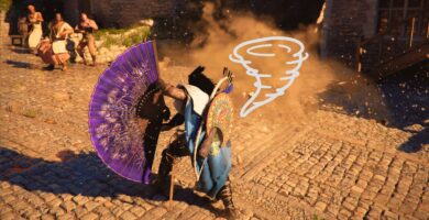 Ubicación del abanico de la Bruja del Este en el Desierto Carmesí