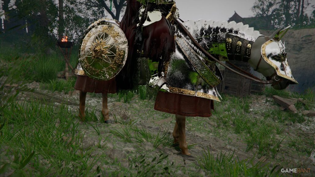 Cómo conseguir una armadura de caballo en el desierto carmesí