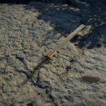 Ubicación de la gran espada de Arben del desierto carmesí