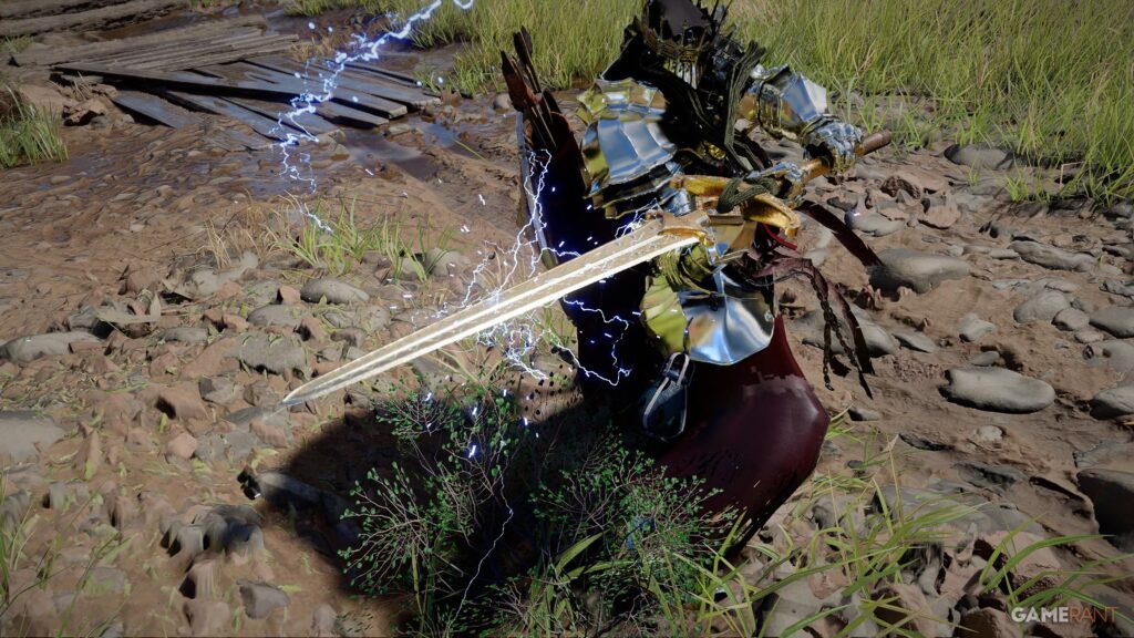 Cómo conseguir la espada Electro-Mecha en Crimson Desert