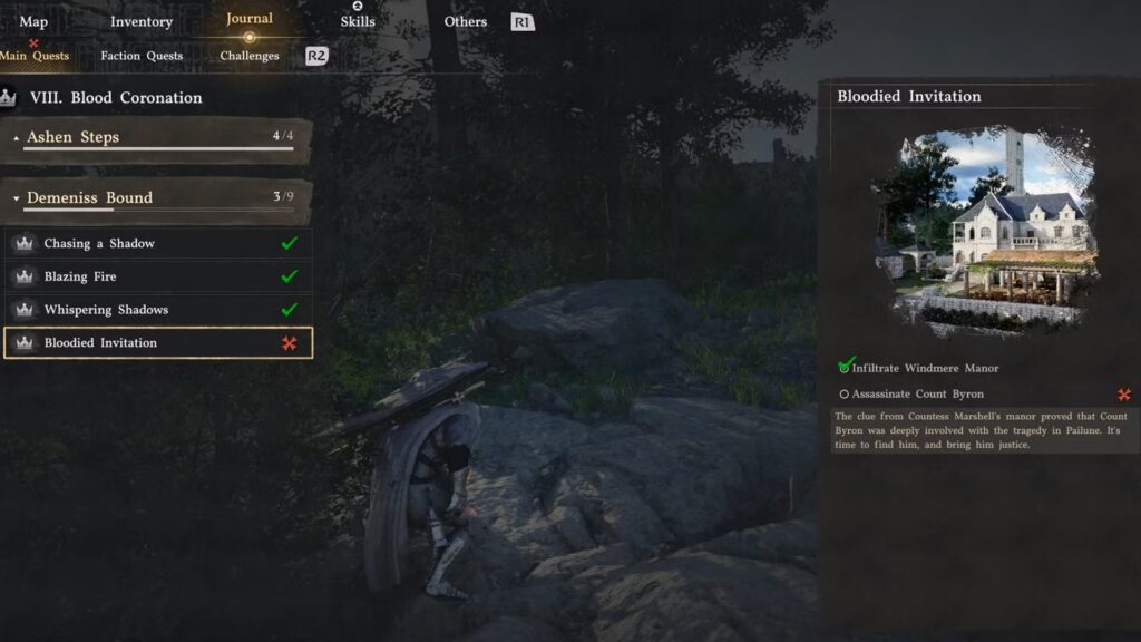 Guía de misiones de invitación ensangrentada en el desierto carmesí