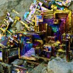 Cómo extraer cubos metálicos arcoíris (mineral de bismuto) en el desierto carmesí