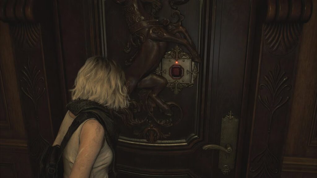 Cómo abrir la puerta del unicornio en Resident Evil Requiem