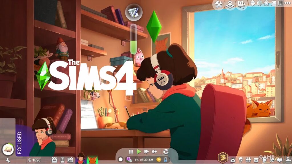 Me alegra que la colaboración entre Los Sims y Lofi Girl no sea un nuevo DLC