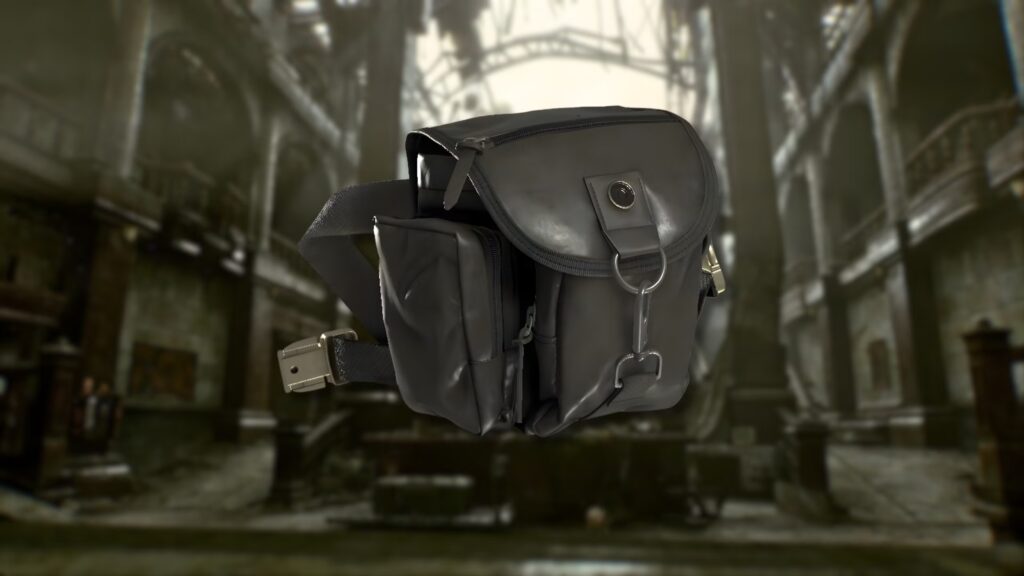 Ubicaciones de riñoneras y maletines en RE9 (actualizaciones de inventario)