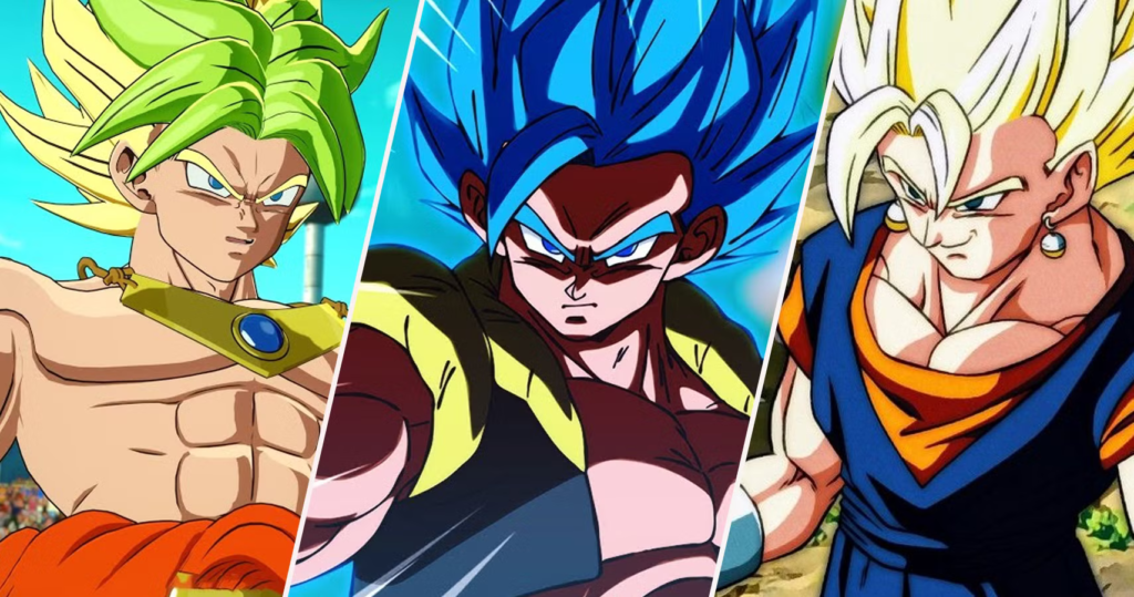 Las 10 fusiones de Saiyan más fuertes, clasificadas