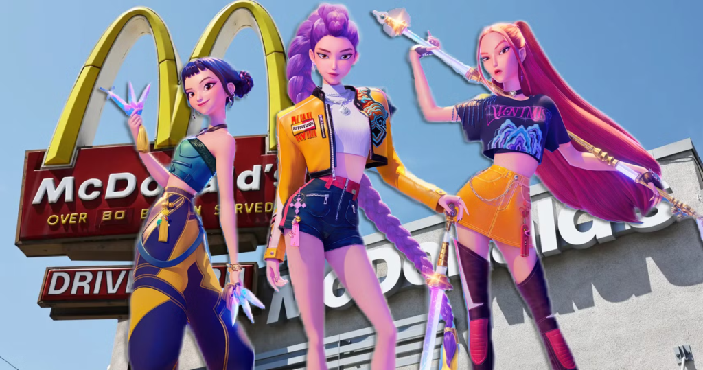 KPop Demon Hunters se asocia con McDonald's para una nueva oferta de comidas