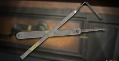 Todas las ganzúas y cajones cerrados (centro de atención) en RE9