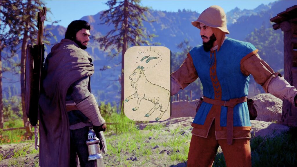 Cómo encontrar artículos robados en un hombre atrapado en el fango en Crimson Desert