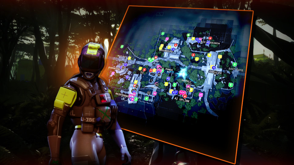 Mapa interactivo de Dire Marsh - Maratón