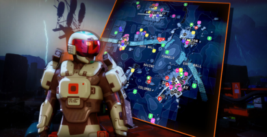 Mapa interactivo perimetral - Maratón