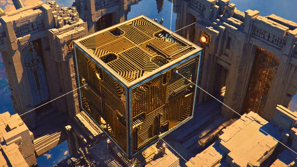 Solución de rompecabezas Monolith Crown Abyss Cube en Crimson Desert