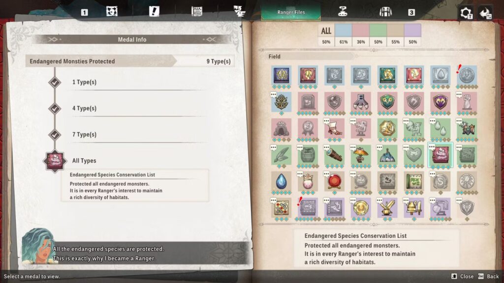 Todos los logros y trofeos de Monster Hunter Stories 3