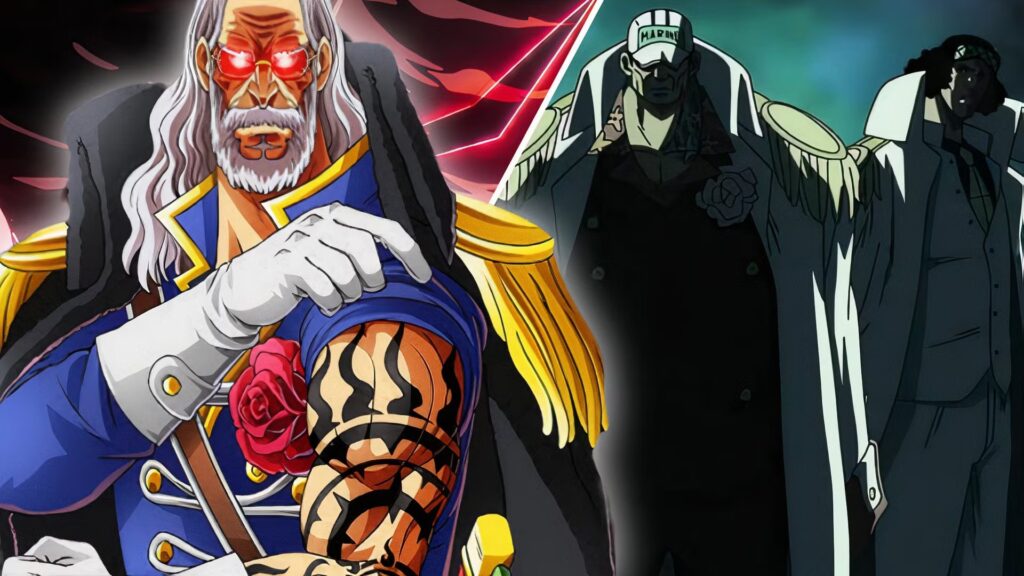 One Piece resuelve el debate entre los Caballeros Sagrados y los Almirantes en el arco de Elbaf