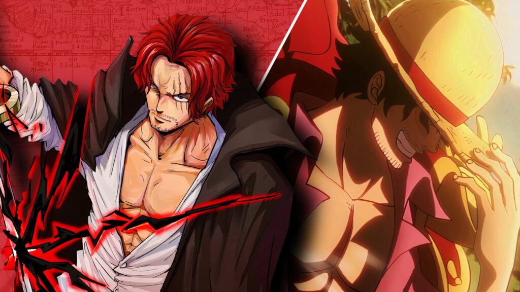 Las nuevas hazañas de Shanks en Haki demuestran que superó a Roger y Rocks