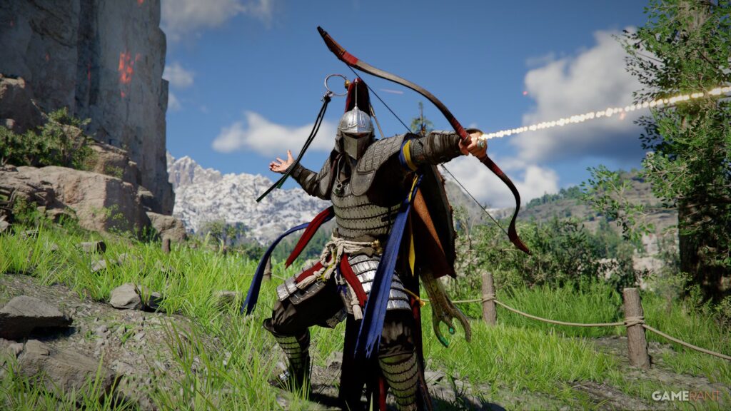 La mejor construcción de arco en Crimson Desert