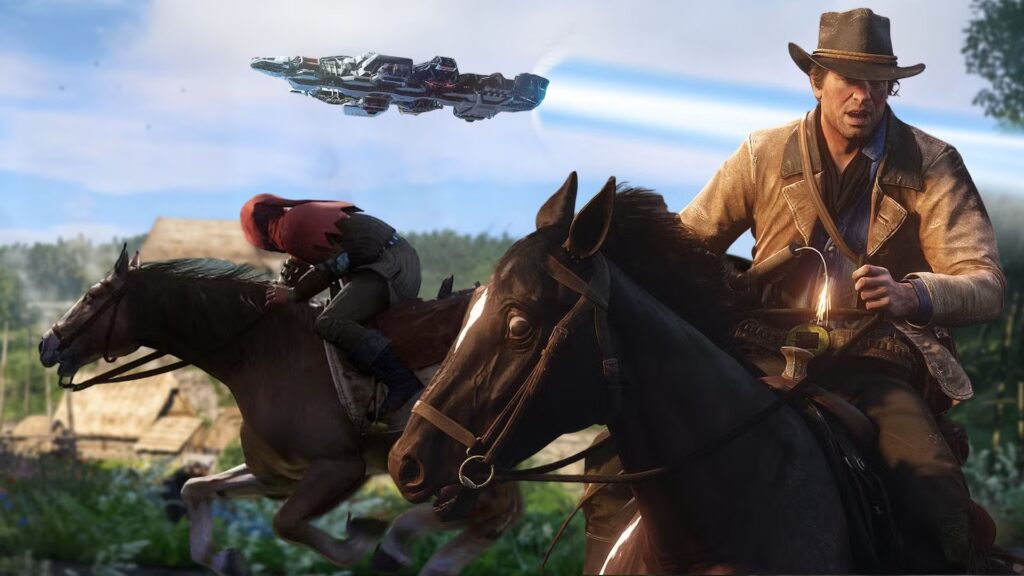 Juegos de mundo abierto donde los viajes rápidos arruinan la experiencia