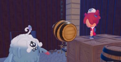 Cómo salvar al Pokémon en el barril en Rocky Ridges en Pokopia