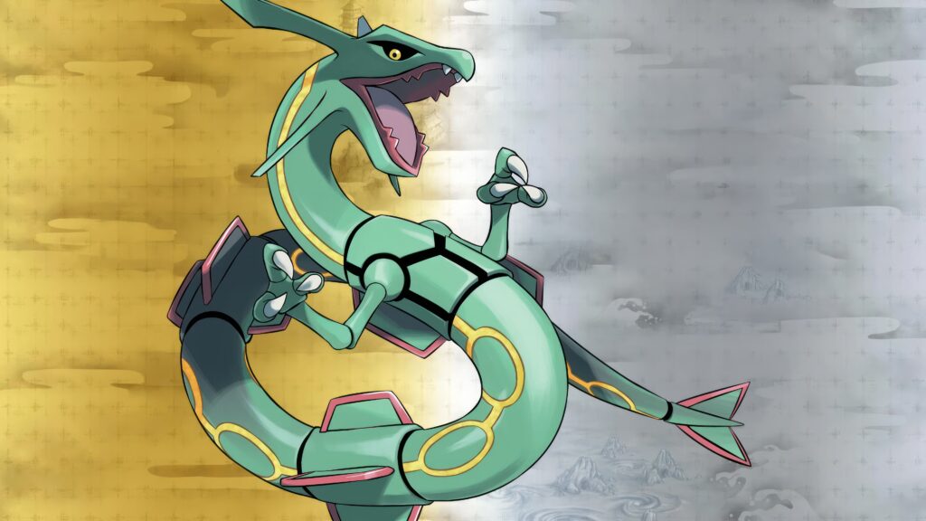 No te olvides de Rayquaza cuando decidas jugar Pokémon HeartGold o SoulSilver