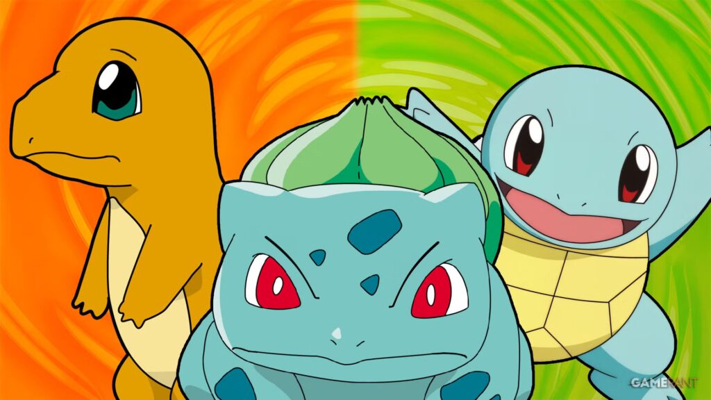 Las mejores naturalezas para Charmander, Squirtle y Bulbasaur en Pokémon Rojo Fuego y Verde Hoja