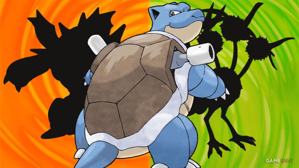 Mejor equipo para Blastoise en Pokémon Rojo Fuego y Verde Hoja