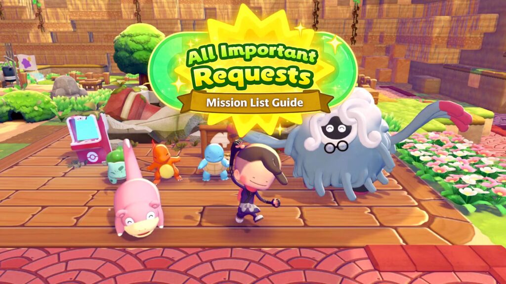 Todas las solicitudes importantes en Pokémon Pokopia (lista de misiones)