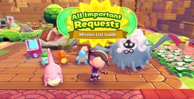 Todas las solicitudes importantes en Pokémon Pokopia (lista de misiones)