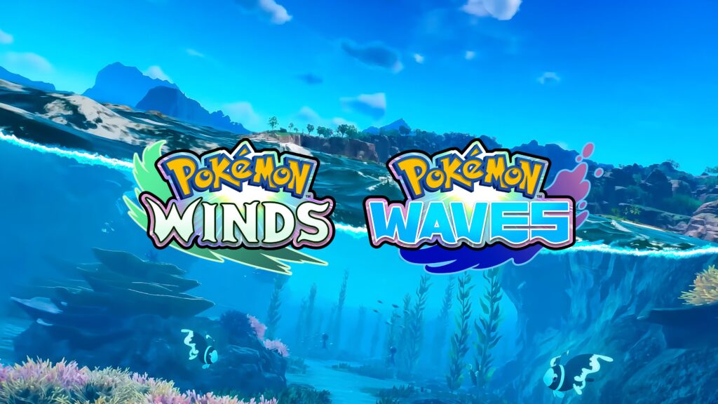 Pokémon Winds and Waves están listos para ser los juegos de mundo abierto más grandes hasta el momento