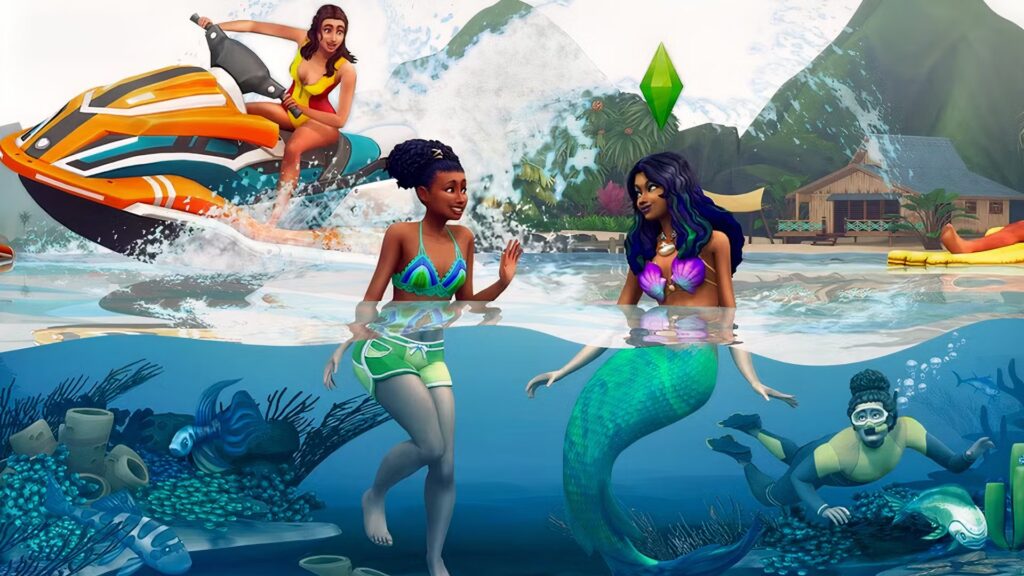El desafío de Los Sims 4 te hará querer un nuevo personaje de sirena lo antes posible