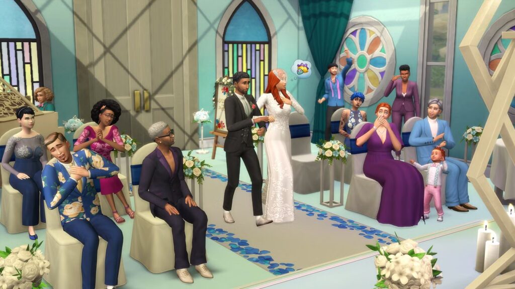 El matrimonio de Sims 4 sale mal de la peor manera posible