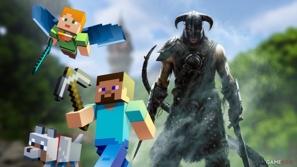 El nuevo juego Sandbox en Steam es básicamente Skyrim si estuviera hecho con la jugabilidad y los gráficos de Minecraft