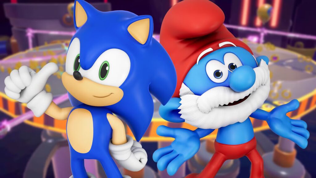Sonic Rumble Party se relanza con la colaboración de los Pitufos