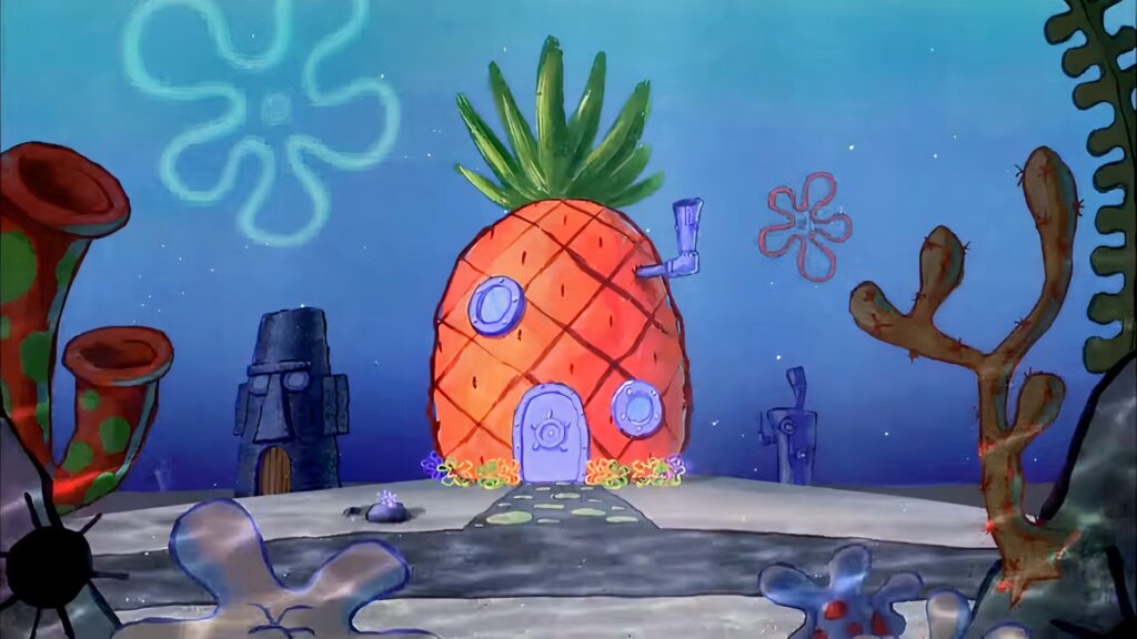 Jugador de Minecraft recrea la calle de Bob Esponja en el juego