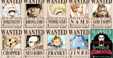 Las 7 mayores recompensas de los Sombrero de Paja