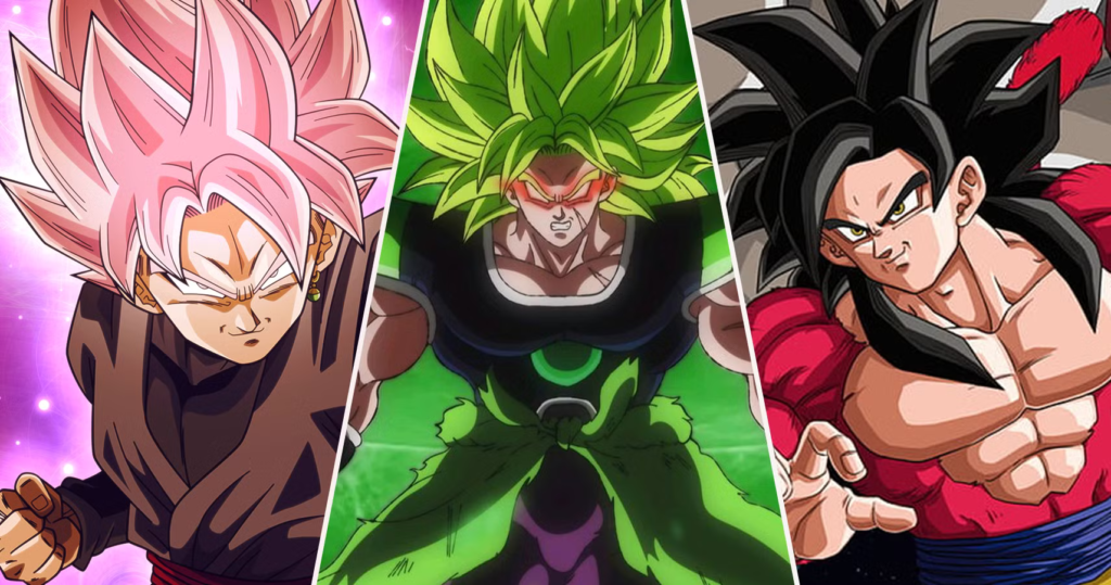 6 transformaciones que rivalizan con Super Saiyan Blue