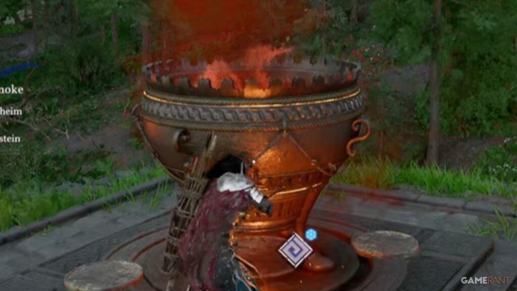 Cómo destruir el humo rojo y vencer a Tarandus en Crimson Desert