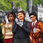El jugador de Sims 4 construye un castillo gigante en el juego