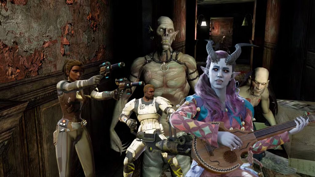 Juegos donde tu 'clase' cambia la forma en que te tratan los NPC